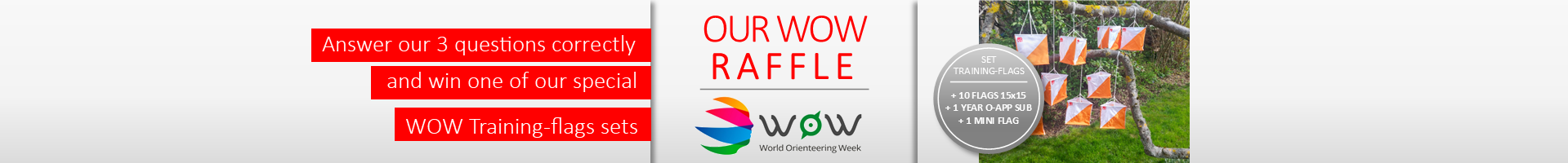 World Orienteering Week 2024 Raffle